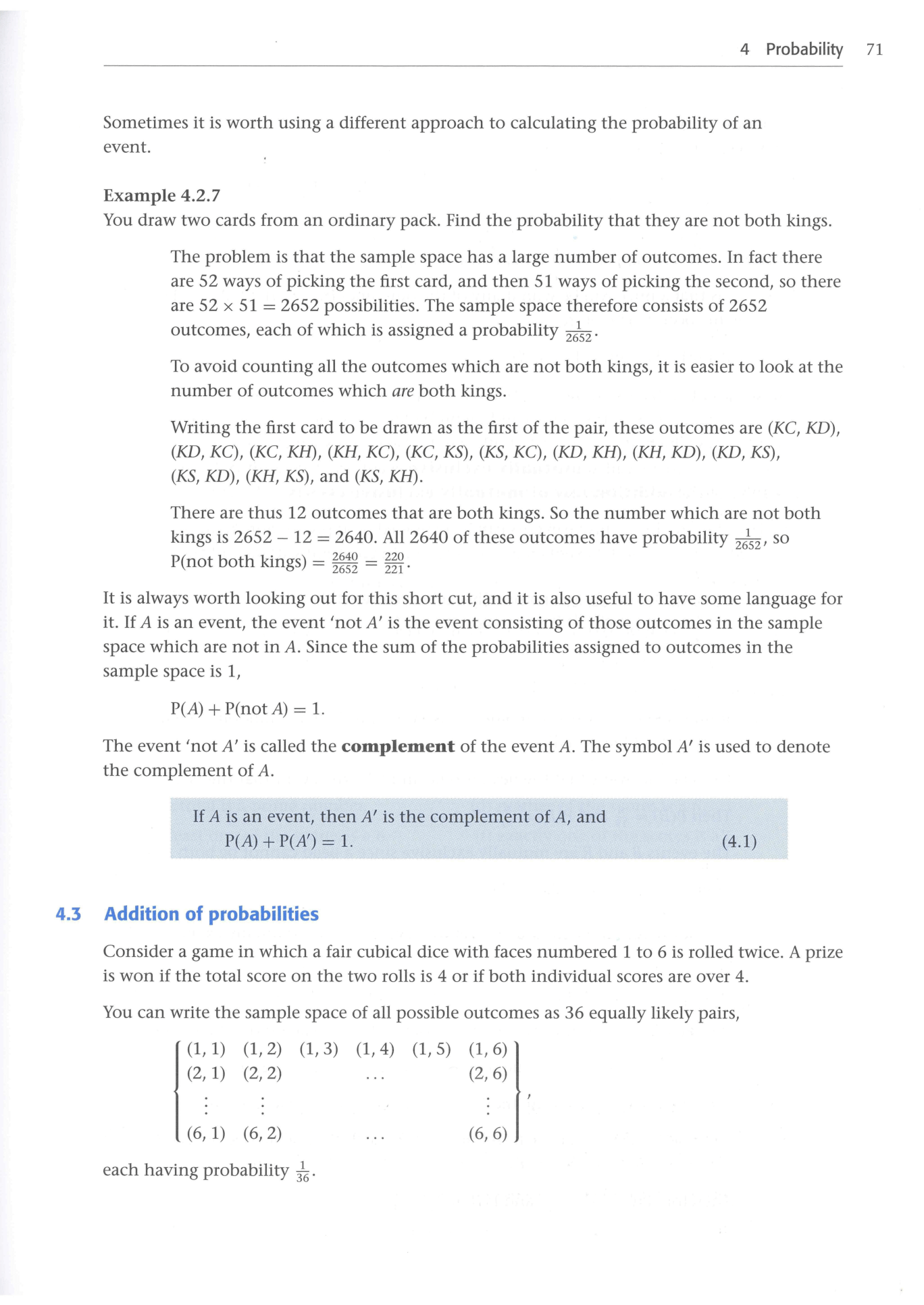 Cambridge Statistics